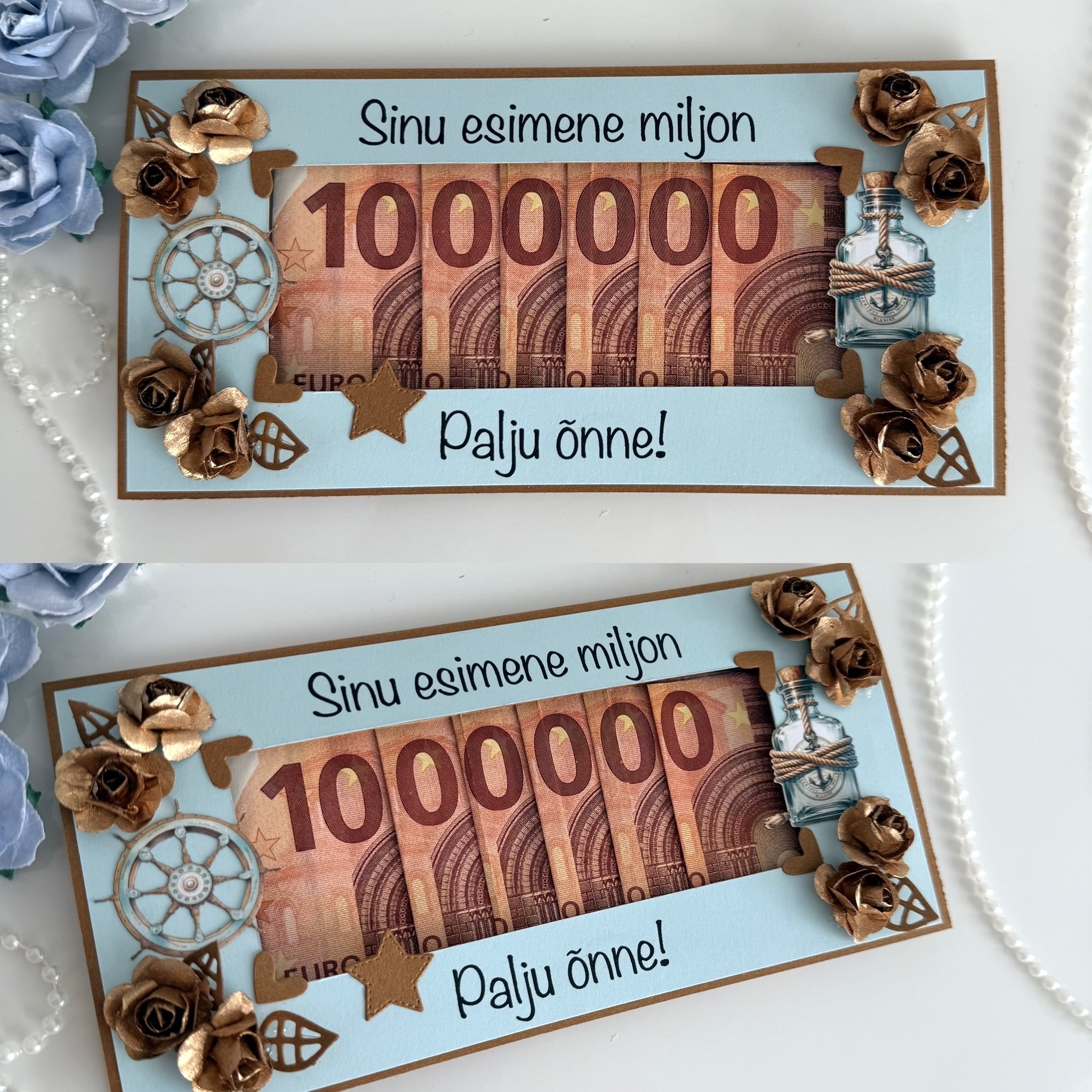 Rahakaart Sinu esimene miljon konjaki tooni