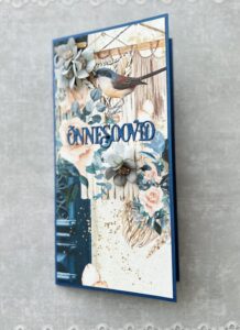 Sünnipäevakaart-navy