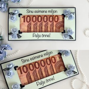 Rahakaart Sinu esimene miljon - must