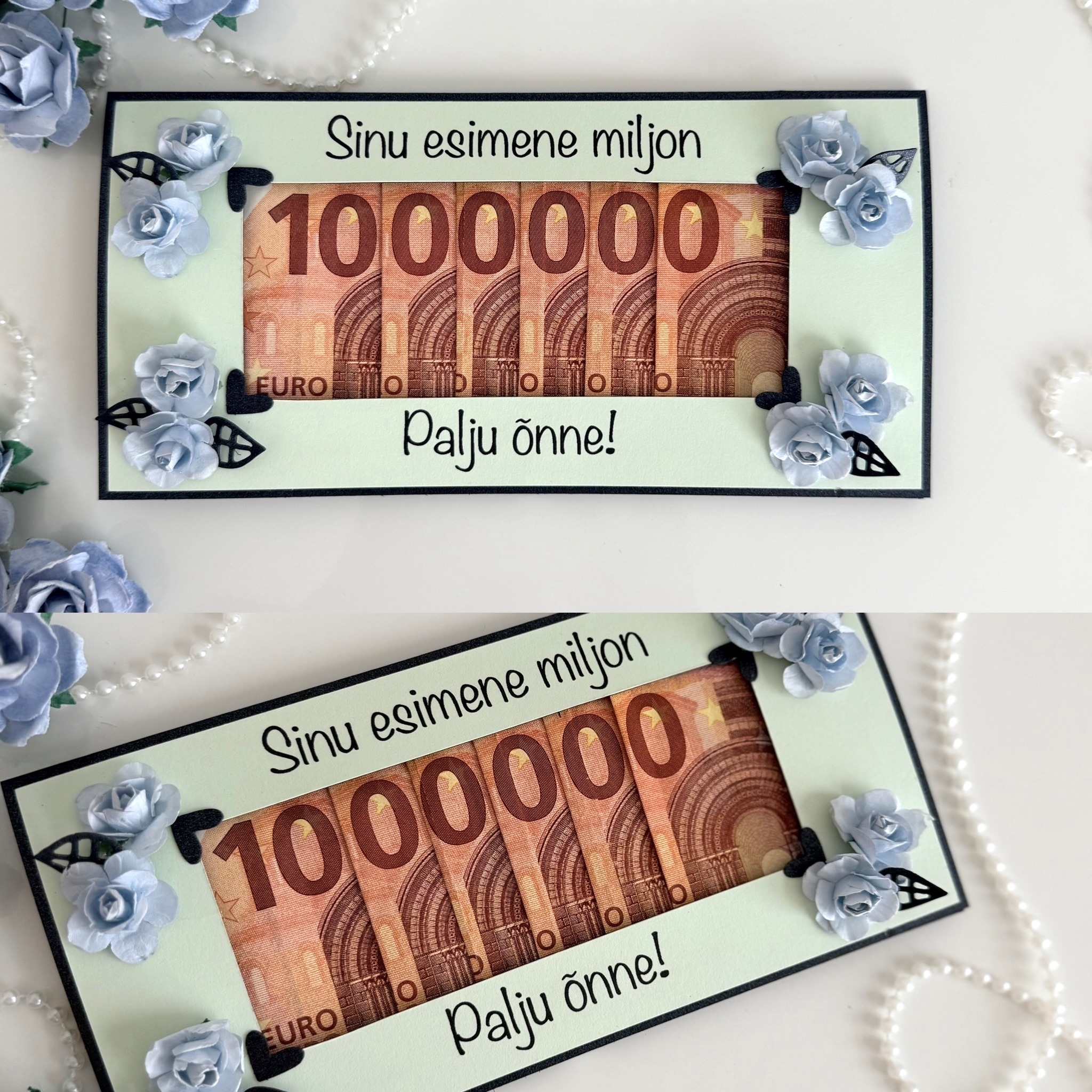 Rahakaart Sinu esimene miljon - must