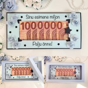 Rahakaart Sinu esimene miljon - must