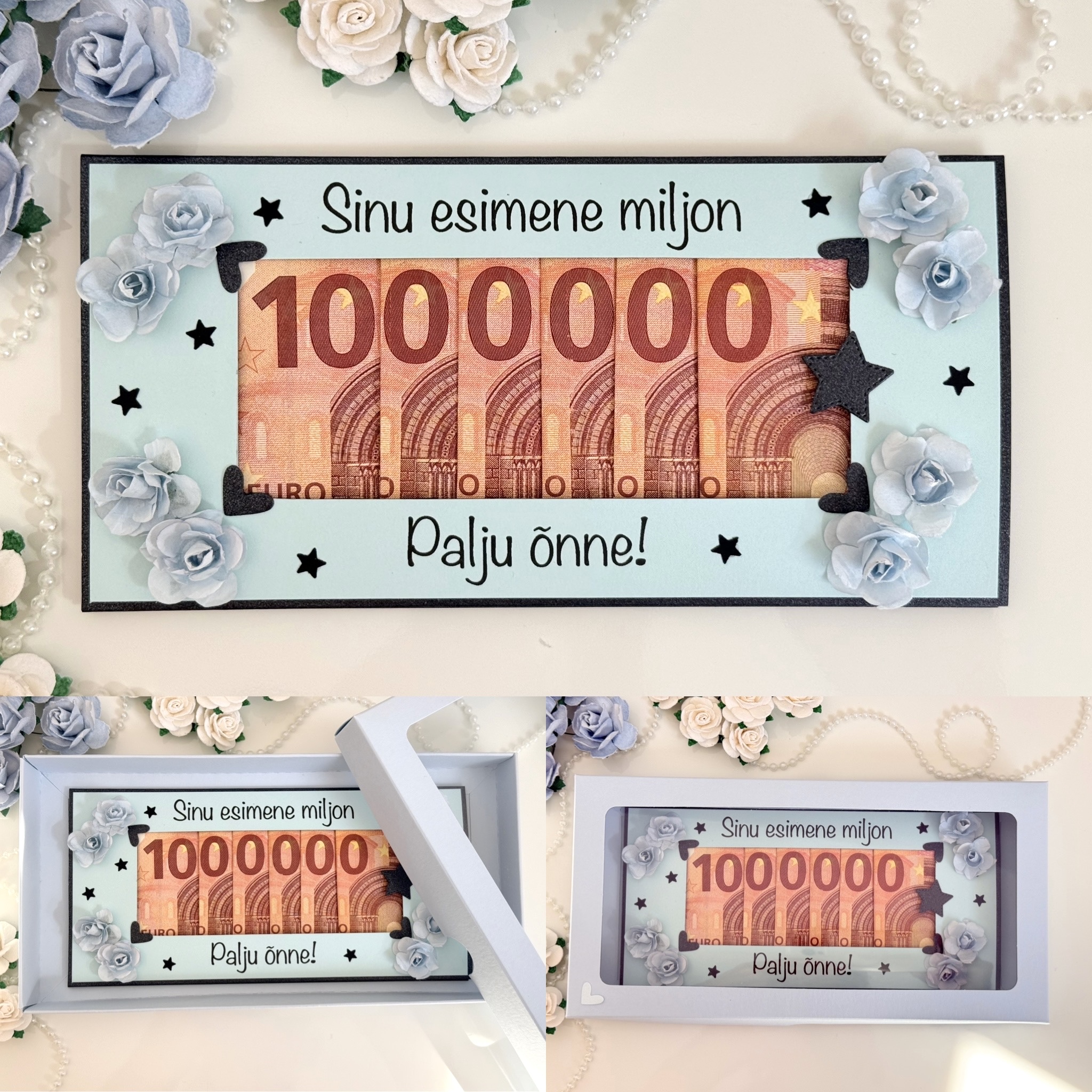 Rahakaart Sinu esimene miljon - must