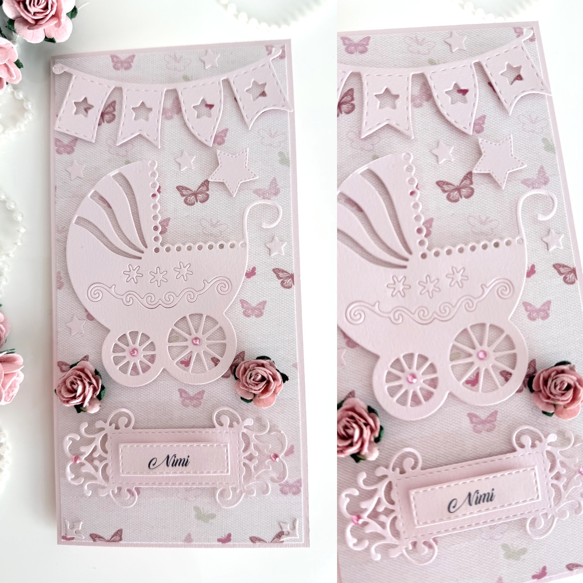 Katsikukaart beebitüdrukule