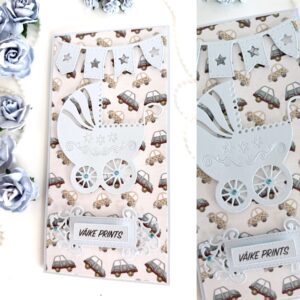 Beebipoisi katsikukaart