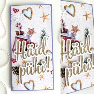 Jõulukaart “Häid pühi” – Käsitöö, särav disain ja kiire tarne | Ilukaardid