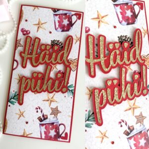 Häid jõule! käsitöökaart