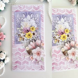 Kevadine roosakas käsitöökaart